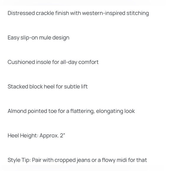 NWT Black Corky’s Saloon Mules. - Picture 4 of 4